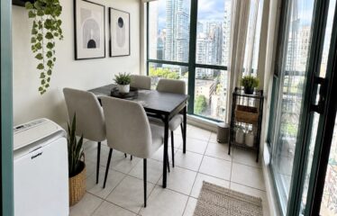 Furnished 1 Bedroom wt views located in the heart of Yaletown!