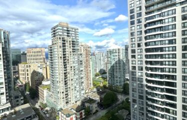 Furnished 1 Bedroom wt views located in the heart of Yaletown!